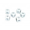 Jeu de 6 des culture club chiffres 7 a 12 16 mm