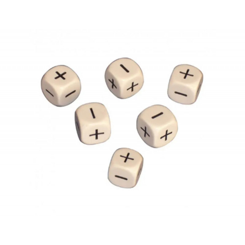 Jeu de 6 des culture club addition et soustraction 16 mm