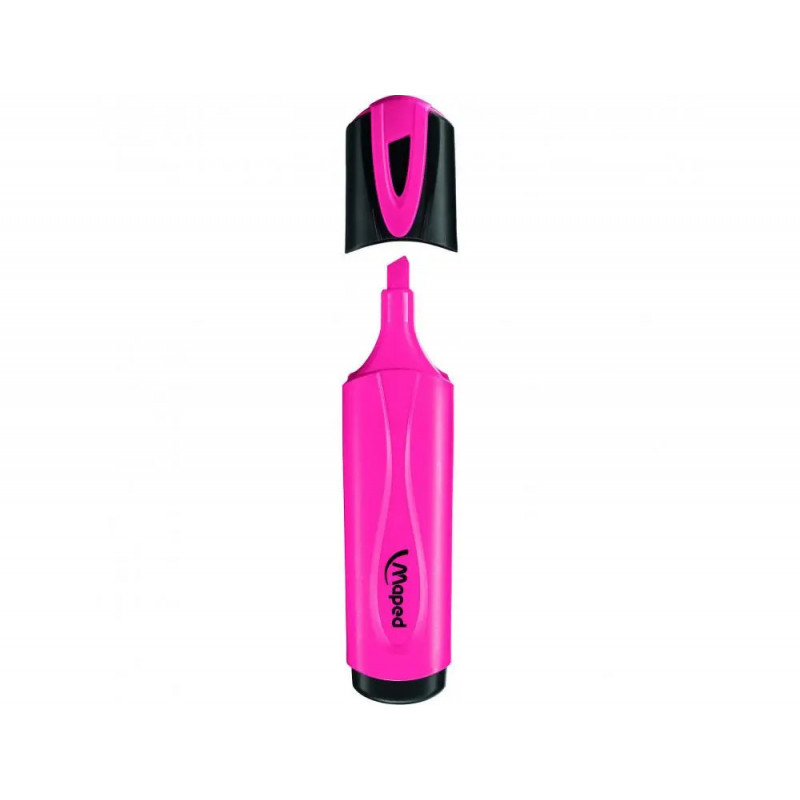 Surligneur fluo pep's classic maped coloris rose