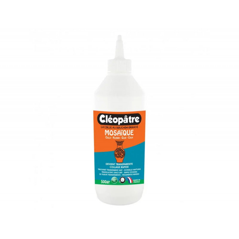 Colle mosaique cleopatre cleosaic avec embout flacon 500g