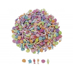 Perle plastique ocolor 15mm...