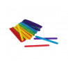 Batonnet bois plat ocolor 11.4cm coloris assortis lot de 600