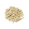 Demi pince a linge bois ocolor 4.5cm coloris naturel lot de 500