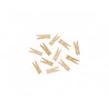 Pince a linge bois innspiro mini 3cm coloris naturel lot de 45