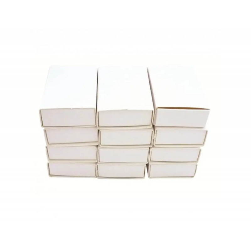 Lot boites allumettes vides graine creative carton moyen 8x5x3,5cm a decorer 12 unites
