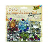 Pierres decoratives folia a coller theme noel sachet de 800 unites