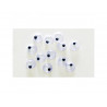 Yeux mobiles graine creative forme ronde coloris noir non adhesifs 5mm 20 pieces