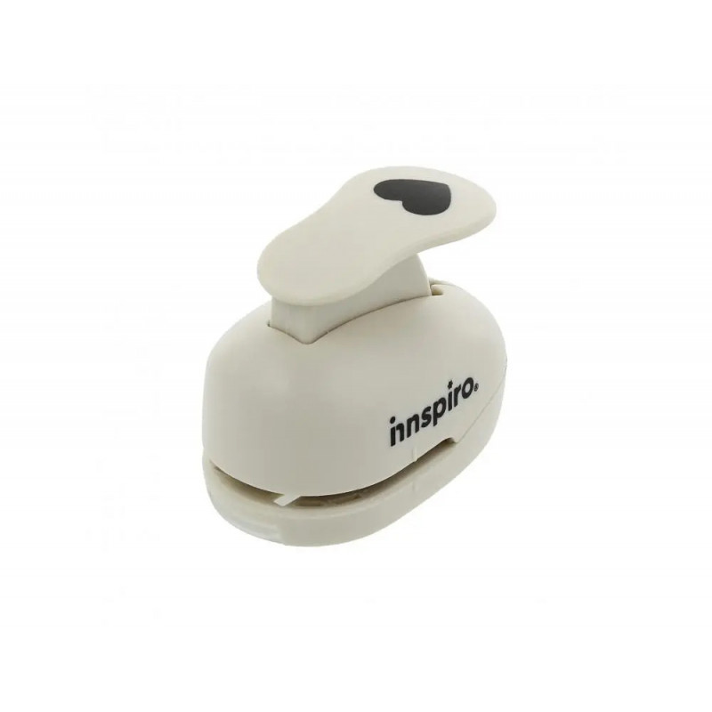Perforateur mini innspiro coeur perfore feutrine mousse caoutchouc 2mm max papier 120/200g bristol decoupe 15 a