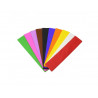 Papier crepon o color crepage 40% 50x200cm 10 coloris assortis paquet 10f