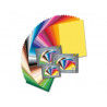 Lot papier dessin couleur a grain folia 50x70cm 150g 55 feuilles coloris assortis