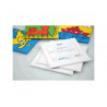 Lot de cartons toiles epais 3 mm livre sans chevalet 10x10 cm 3 unites