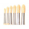 Brosse ronde o'color poils soie blanche n 10 utilisation scolaire lot 10 unites