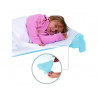 Drap sac akros double fixation 4 elastiques 58x131cm