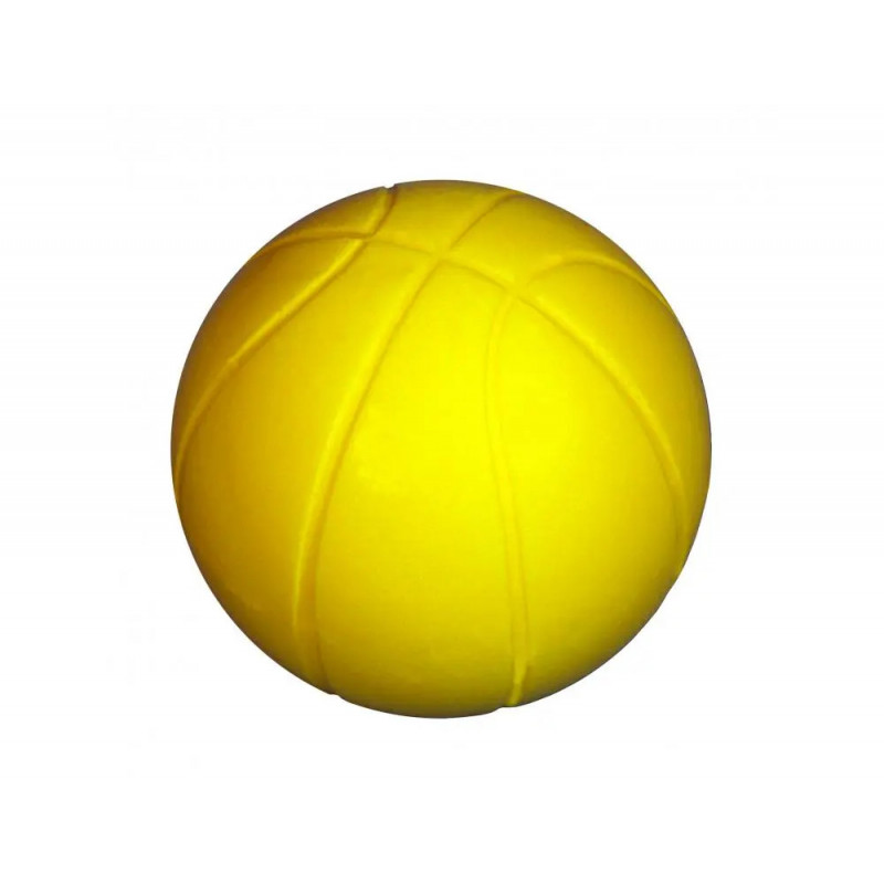 Ballon de basket ball mousse haute densite initiation 20cm 300g