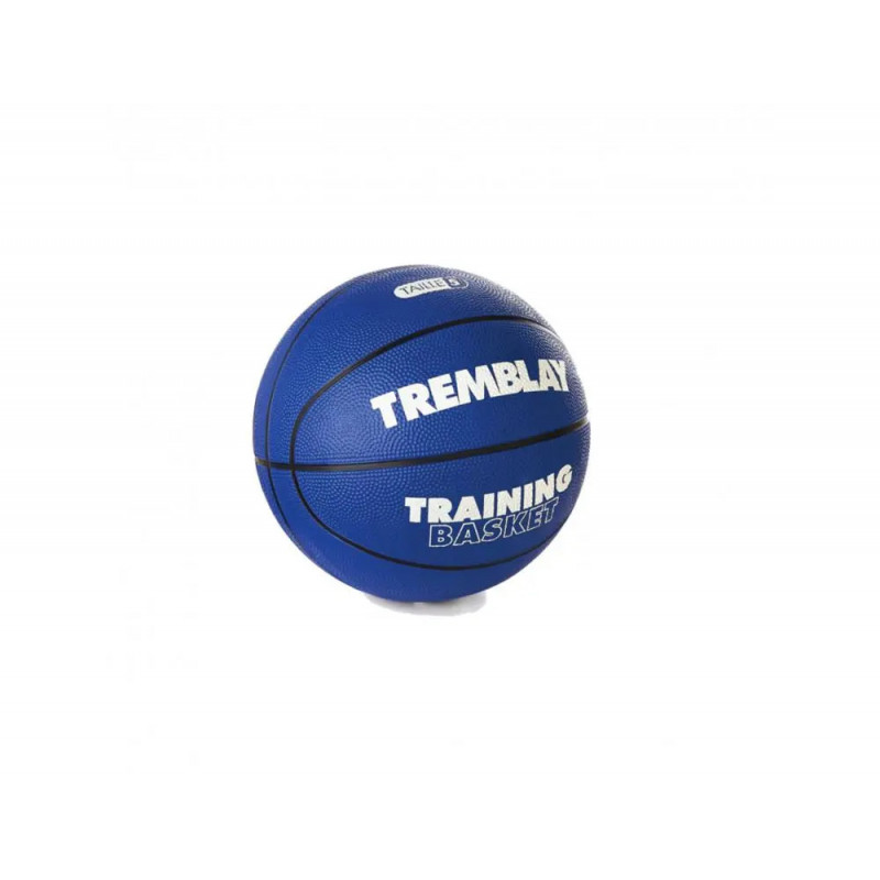 Ballon de basket caoutchouc tres resistant graine taille 5