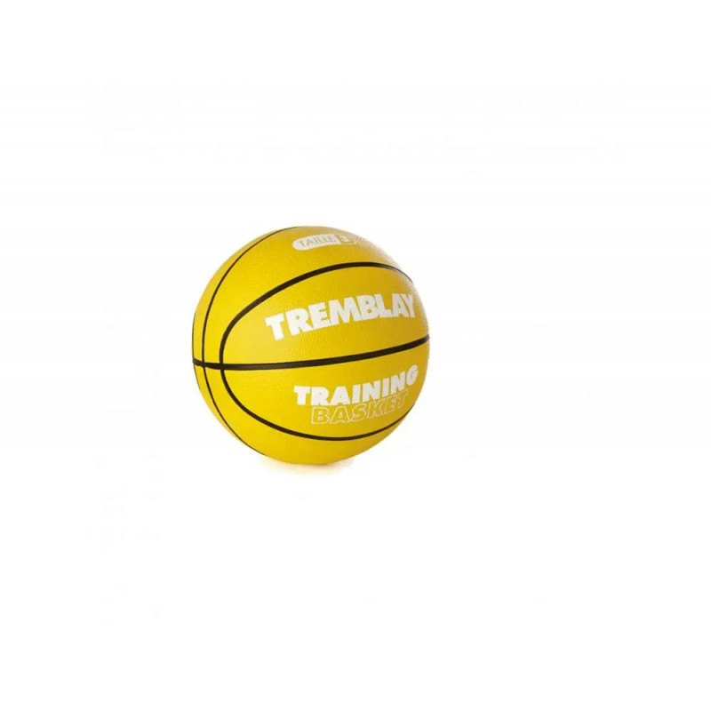 Ballon de basket caoutchouc tres resistant graine taille 3