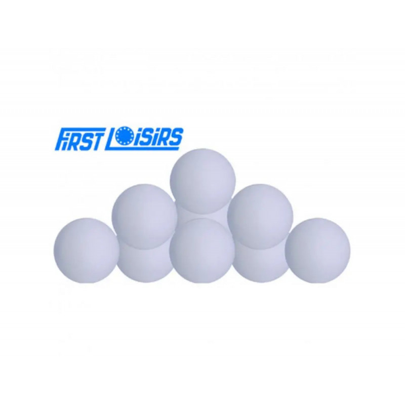 Balles de tennis de table first loisirs initiation ecoles et collectivites lot de 72 balles