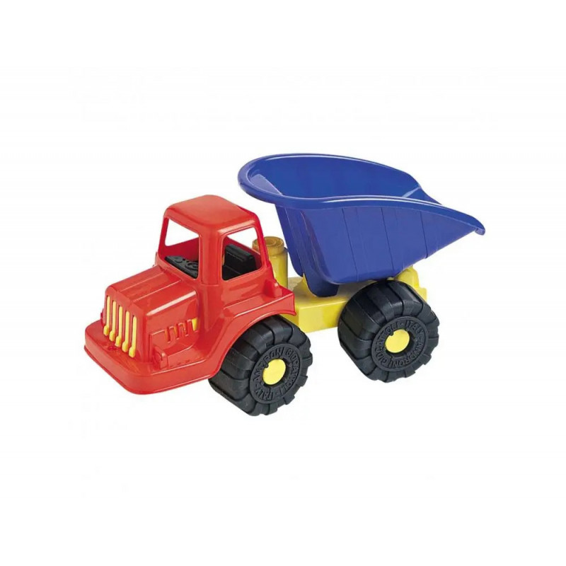 Gros vehicule first loisirs engins de chantier camion et chargeur 2 unites coloris assortis