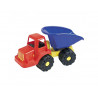 Gros vehicule first loisirs engins de chantier camion et chargeur 2 unites coloris assortis