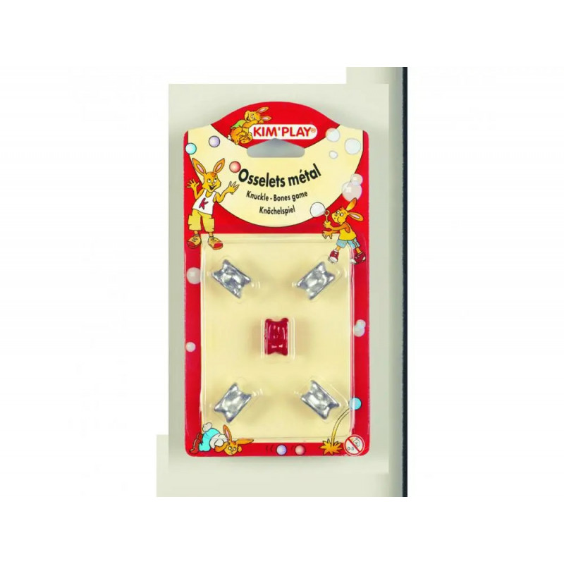 Jeu de societe traditionnel des osselets