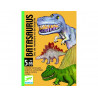 Jeu de bataille de 48 cartes batasaurus djeco