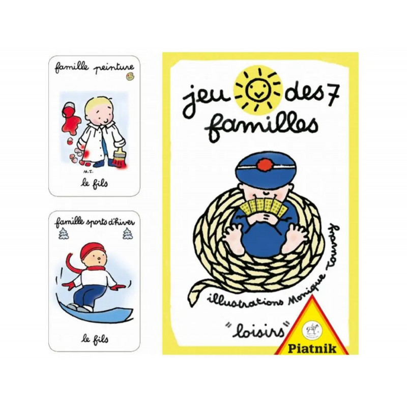 Jeu des 7 familles piatnik