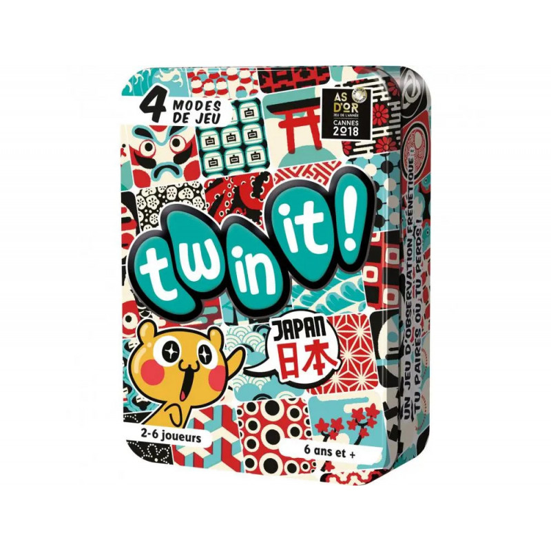 Jeu d'observation twin-it cocktail games twin-it japan