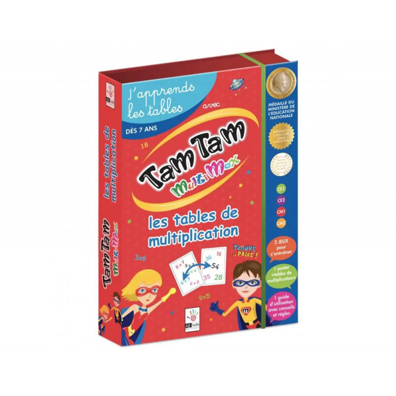 Jouer avec les chiffres ab ludis tam tam coffret multimax 2 jeux niv 1 et 2 interet pedagogique