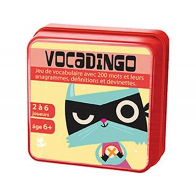 Apprendre a lire et a ecrire cocktail games vocadingo cp au cm1 deviner le mot 50 cartes mots 4 cartes