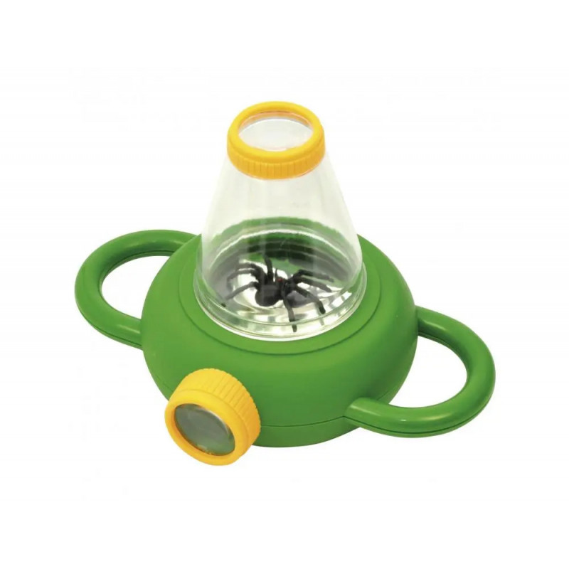 Materiel d observation eduplay boite loupe 2 chemins de visions araignee plastique inclus