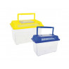 Materiel d observation eduplay 2 boites a insectes 2 tailles rainures d aerage et poignee coloris assortis