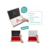 Initiation a l ecriture akros set de pre-ecriture plateau multi sensoriel coordination oeil main