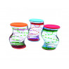 Sablier liquide davinci sablei sensoriel forme s 1 minute et 10 secondes coloris assortis