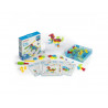 Mosa c art miniland plastique souple a fixer sur le support 180 pieces geometriques 12 cartes d activites 1