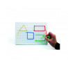 Atelier de fil a dessiner lap pour l apprentissage graphique plaques stylos et fiches modeles