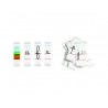 6 lots de 26 lettres magnetiques petit format nathan