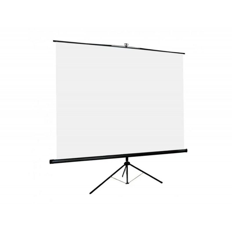 Ecran projection ulmann sur trepied 150x150cm coloris blanc