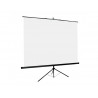 Ecran projection ulmann sur trepied 150x150cm coloris blanc