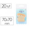 Bloc notes imaginovo adhesifs meow telephone 20 feuilles 70x70 mm