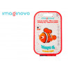 Pate a modeler imaginovo de sechage a l'air set coloris assortis avec instructions poisson clown