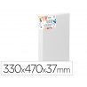 Toile sur chassis 3d liderpapel 6f extra large agrafee au dos 100% coton 33x41 cm 380g/m2 certifie