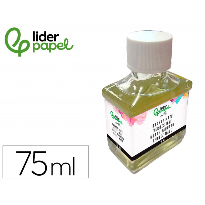 Vernis de finition mat liderpapel pour peinture pot de 75 ml