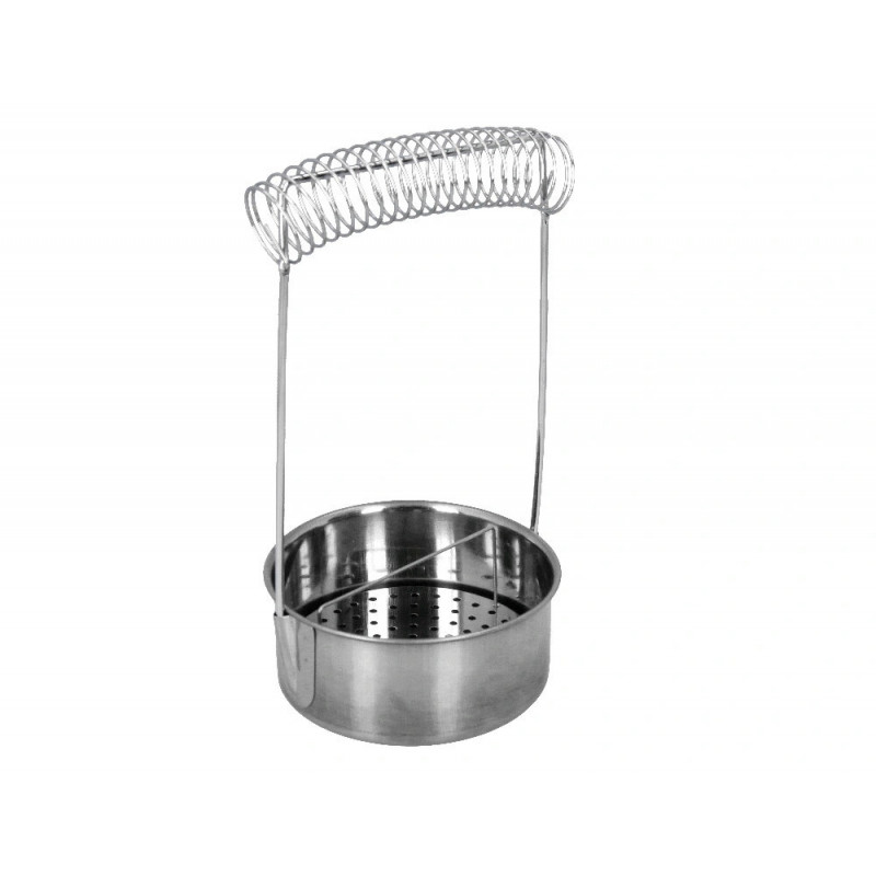Support nettoyant liderpapel pour pinceaux en aluminium 18x10,5 cm