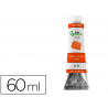 Peinture gouache tempera liderpapel tube en aluminium de 60 ml coloris ocre rouge