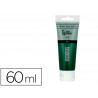 Peinture acrylique liderpapel tube en plastique de 60 ml coloris vert olive