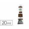 Peinture a l huile liderpapel tube en aluminium de 20 ml coloris marron fonc