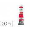 Peinture a l huile liderpapel tube en aluminium de 20 ml coloris rouge pyrrole