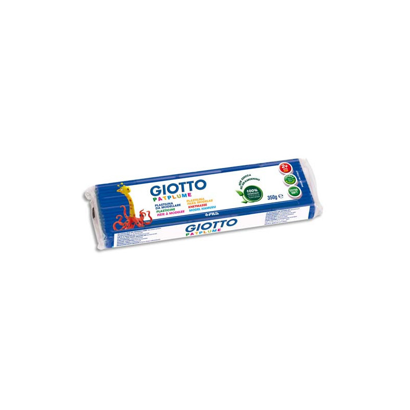 GIOTTO Pâte à modeler Patplume 350g / Bleu foncé
