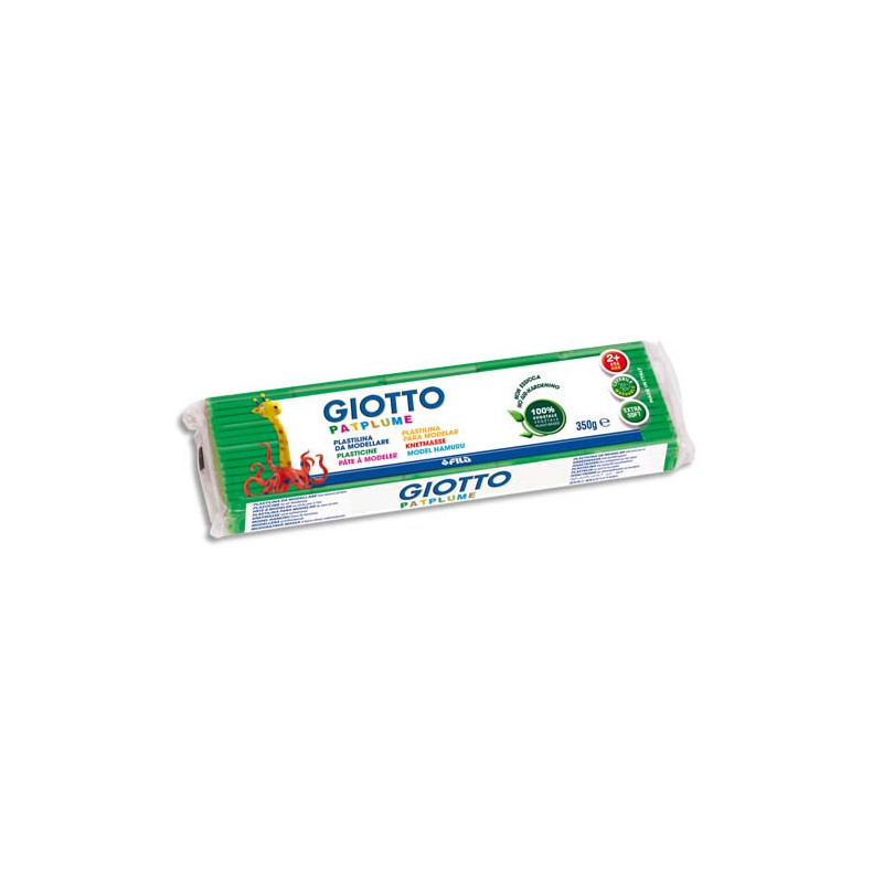 GIOTTO Pâte à modeler Patplume 350 g / Vert clair