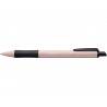 Stylo-bille stabilo pointball wild flowers 3200m d'ecriture trait 0,5mm retractable grip antiderapant rose pivoine